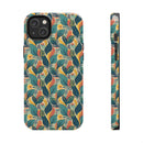 Autumn Symphony Botanicals iPhone Tough Phone Cases – Superior Protection, Shock Dispersion & Wireless Charging Compatible