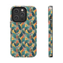 Autumn Symphony Botanicals iPhone Tough Phone Cases – Superior Protection, Shock Dispersion & Wireless Charging Compatible