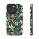 Golden Hour Foliage iPhone Tough Phone Cases – Superior Protection, Shock Dispersion & Wireless Charging Compatible