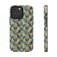 Autumn Symphony Botanicals iPhone Tough Phone Cases – Superior Protection, Shock Dispersion & Wireless Charging Compatible