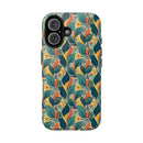 Autumn Symphony Botanicals iPhone Tough Phone Cases – Superior Protection, Shock Dispersion & Wireless Charging Compatible